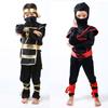 Stunning Boys Kids Ninja Assassin Samurai Warrior Fancy Dress Costume For Halloween
