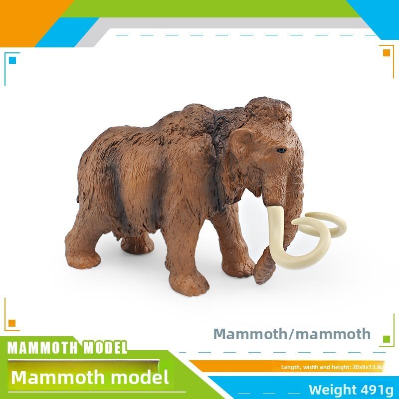 Mammonteus Toy Realistic Model Ornament For Kids Educational And Use Museum