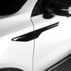 4PCS Vehicle Exterior Decoration Leaf Plate Lid Stripe Car Side Body Panel Decorative Cover ABS For Kia Sorento 2024 2025 2026