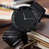 SZSL Stylish and Casual Quartz Watch with a Lightweight and Simple Stable Water and a Leather Strap for Men and Women Design, Resistance, (Black)