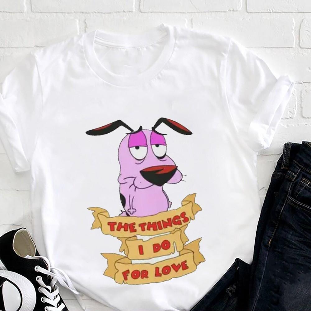 Cartoon Network Courage The Cowardly Dog , Courage The Cowardly Dog Shirt Unisex T-Shirt XXL
