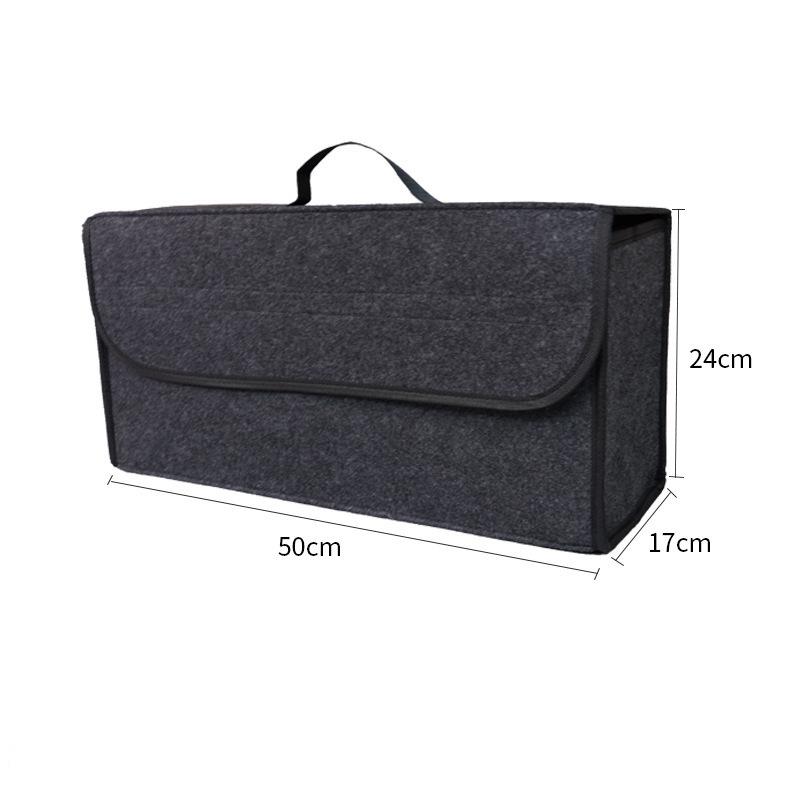 Foldable Car Trunk Storage Bag: Portable Cross-Border Delivery Tool Organizer