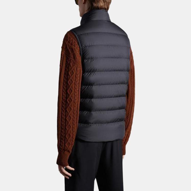 Moncler Treompan Collection Vest Men's Midnight Marine Blue I20911A00170549SK779