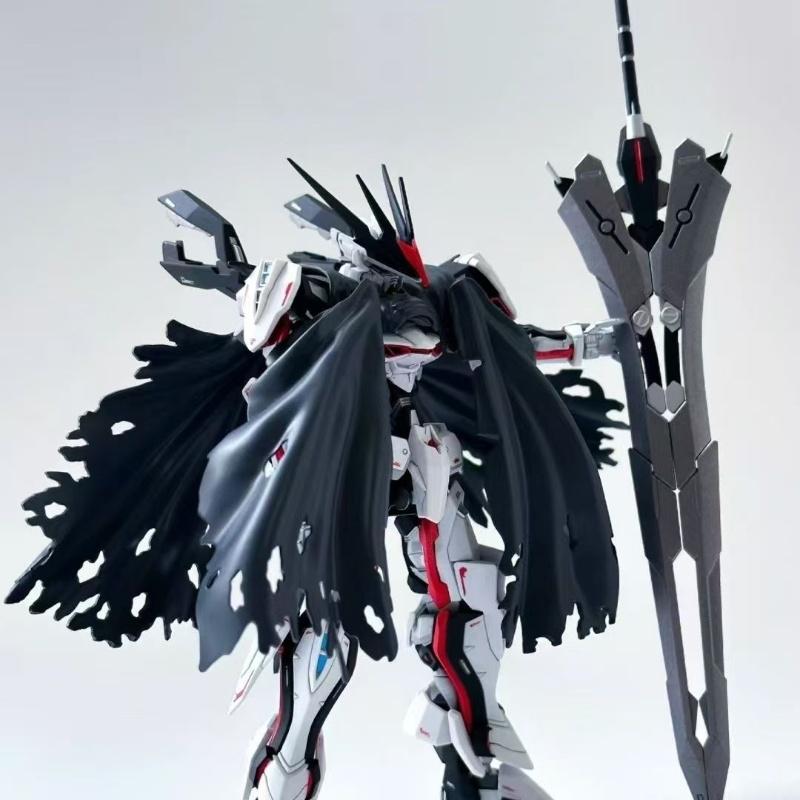 

Anime Figure HG Heretical Cloak King Assembled Model Figure 1/144 Model Anime Peripheral Ornament Gift Mecha Warrior Decoration