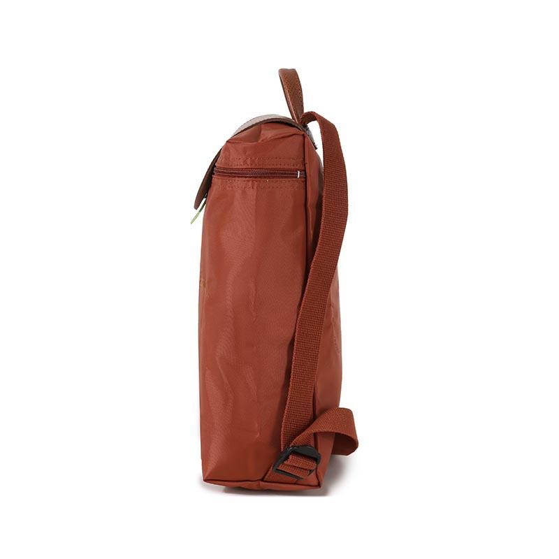 Longchamp Le Pliage Green Practical Portable Foldable Recycled Canvas Backpack Women Backpack Chestnut 1699919404