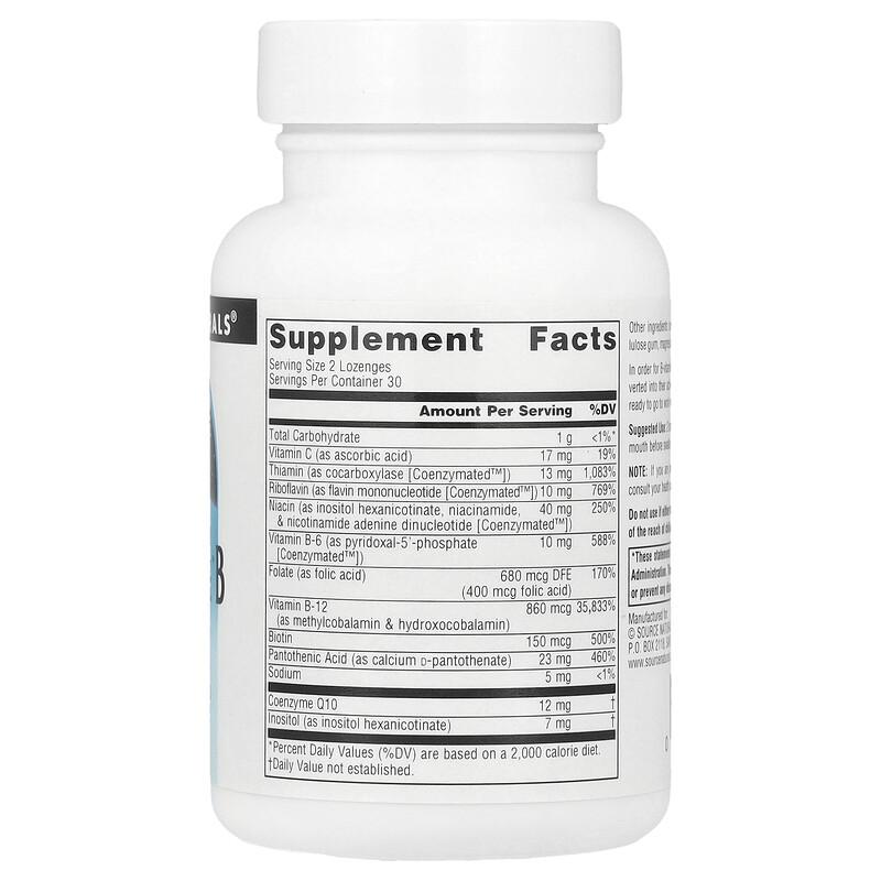 Coenzymate™ B Complex, Orange, 60 Lozenges
