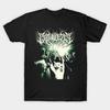 Men Black Print T-shirt At The Catshow No-Cut Transfer Paper Print Cotton Tshirt