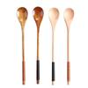 23cm Long Handle Wooden Stirring Spoon - Japanese & Korean Style