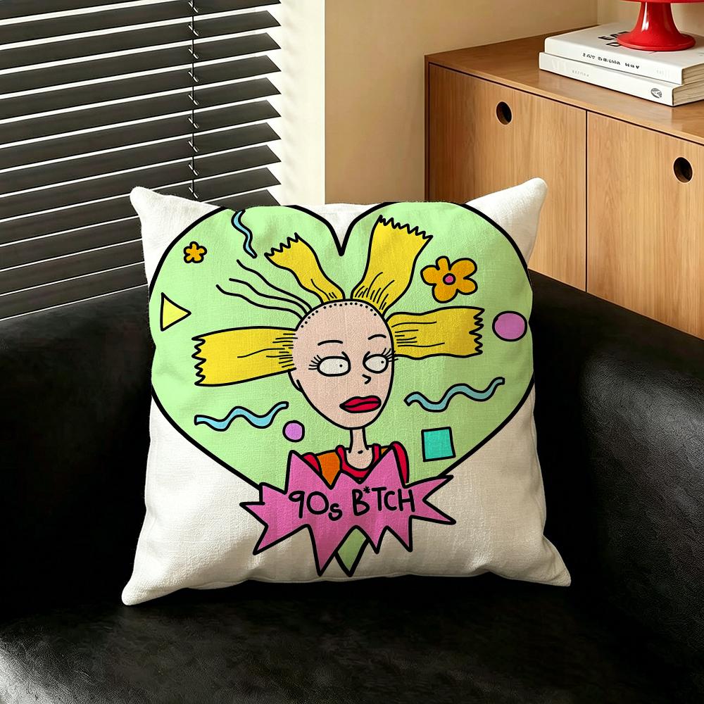 Cartoon HHey AArnold Kussenhoes Creatieve kussenslopen voor interieurdecoratie kantoor woonkamer huis Auto heet