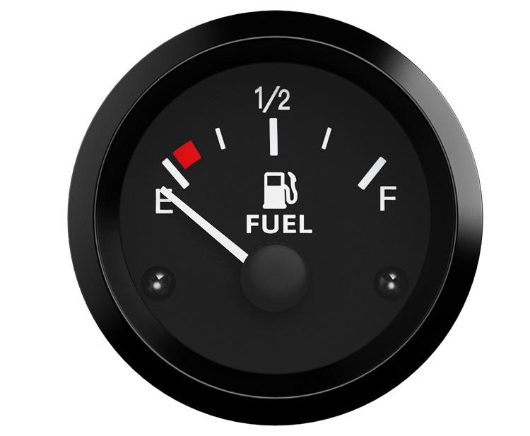52MM Car Gauge: Voltage, Water Temp, Oil Temp, Oil Pressure, Oil Level, Current, Oil Float, 12V.