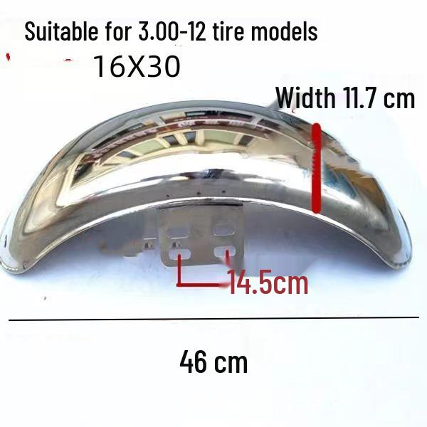 

Переднее крыло из нержавеющей стали для электрического трехколесного велосипеда