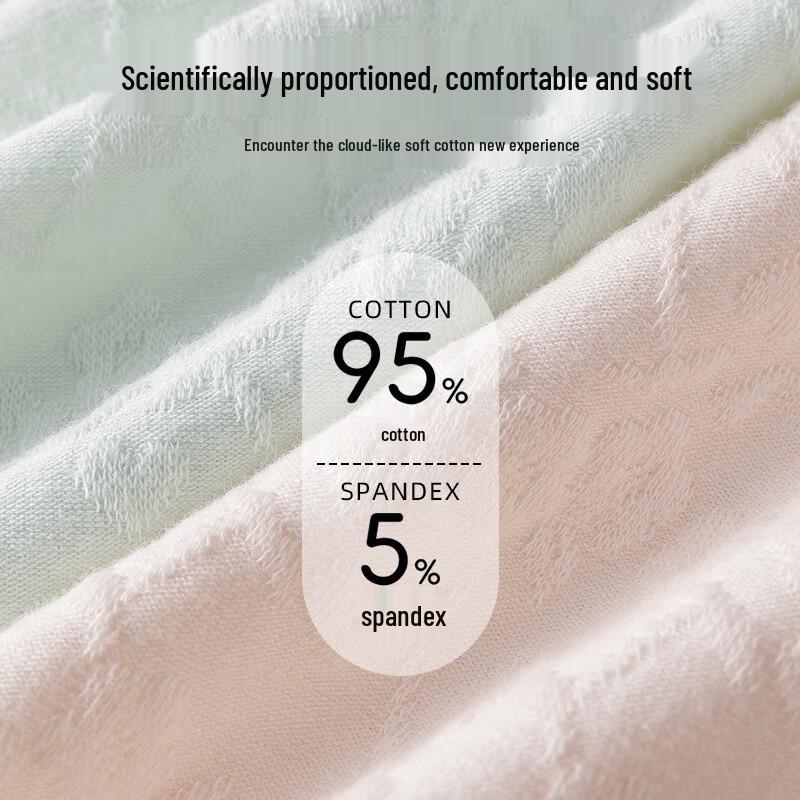 LANGSHA Anti-HPV Antibacterial High-Waist Seamless Cotton Briefs