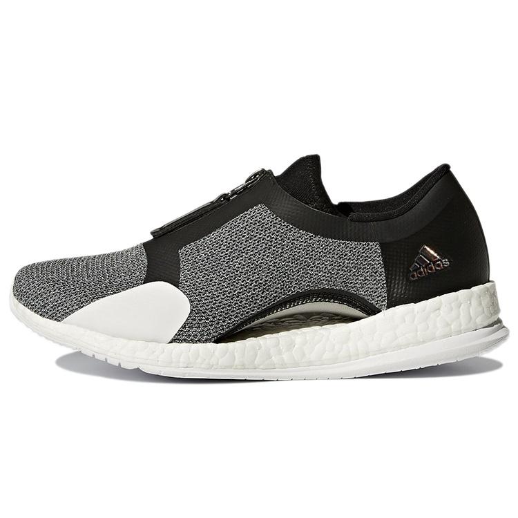 (WMNS) adidas PureBoost X Trainer Zip  Black Silver Metallic  Women s BY1671 EU 36⅔