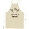 Kitchen Apron - Planetee - Breton Print - Durable Cotton - Adjustable Ties
