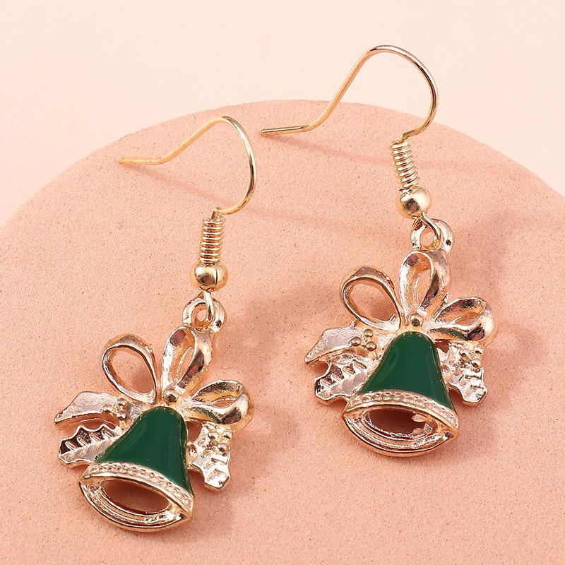 New Fashion Mix Styles Merry Christmas Drop Earrings for Women Christmas Tree Deer Santa Dangle Earrings New  Jewelry Gifts