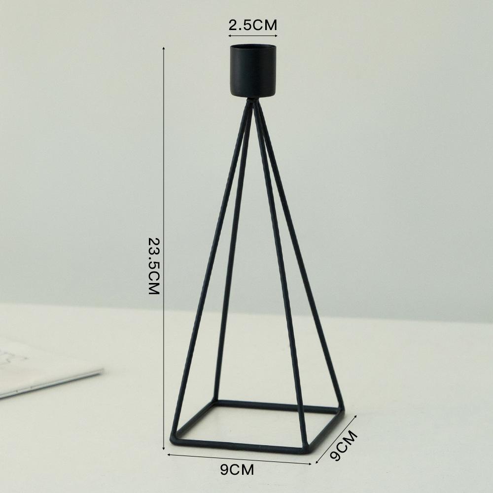 Creative Candlestick Restaurant Home Desktop Romantic Decoration Christmas Candlestick Living Room Ornaments