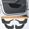 For Tesla Model Y Juniper/Model 3 Highland/Model YL Door Kick Pad, Front and Rear Door Panel Protection Pad, 4-Piece Set
