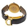 CARTIER Must Vermeille Watches cal.90 SilverDial Plated Gold/leather Quartz Analog display Women Used