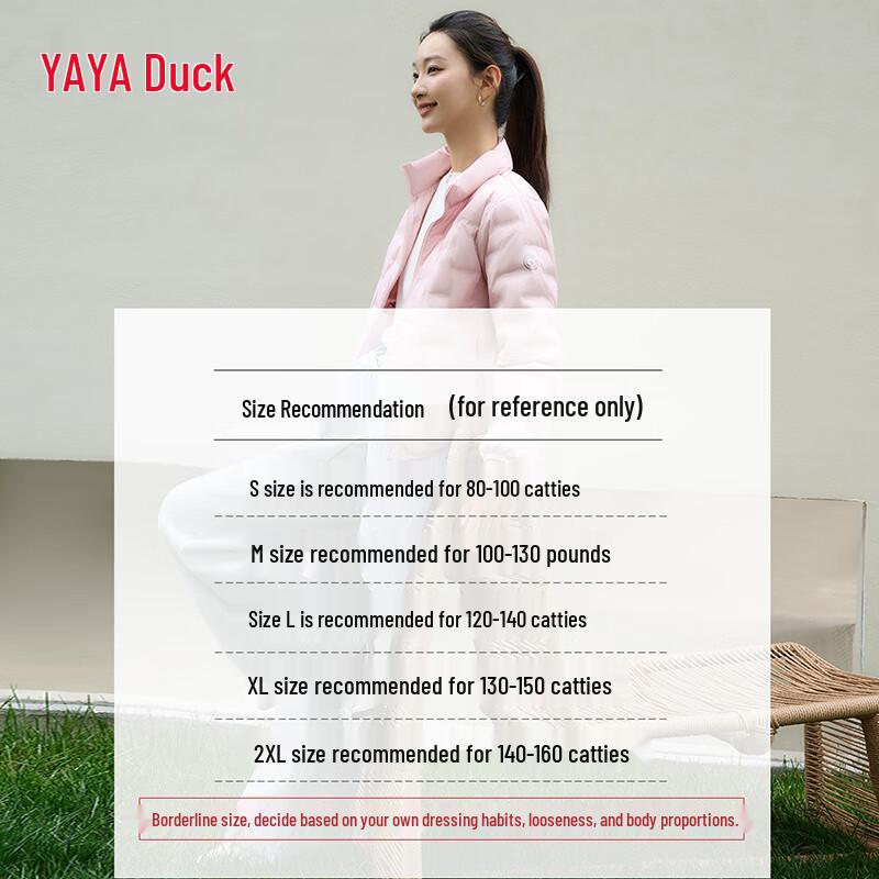 Yaya Women's Lightweight Stand Collar Down Puffer Jacket