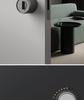 Minimalist Universal Indoor Door Handle Set for Bedroom and Bathroom