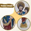 . Joseph and Child Jesus Statue Religious Gift Room Office Sculpture Saint Holding