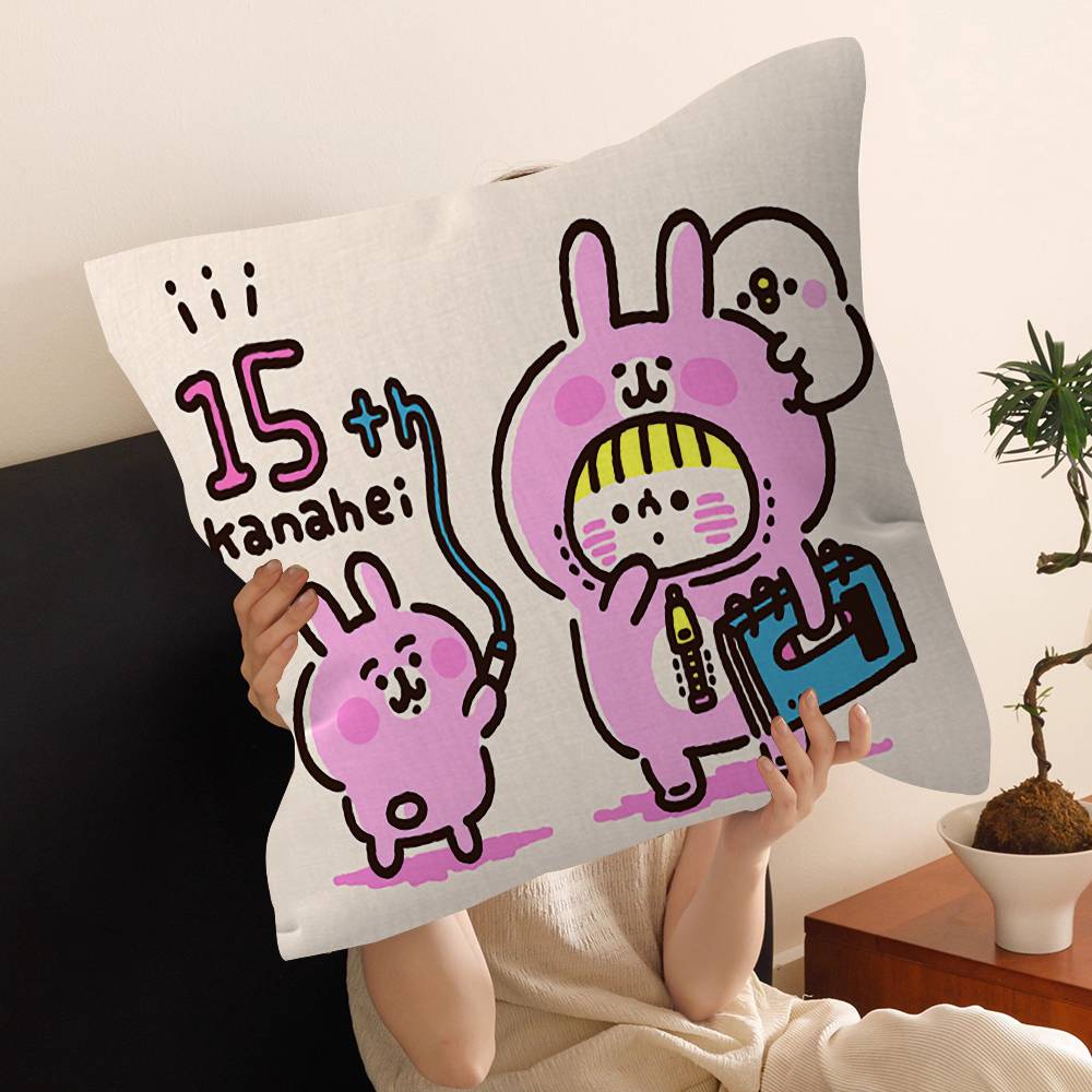 I-Illustrator K-Kanahei Stitch Lucky Dragon pillow cover sofa cushion cover home room decoration children gift