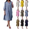 Women's Fashionable Casual -color Dress