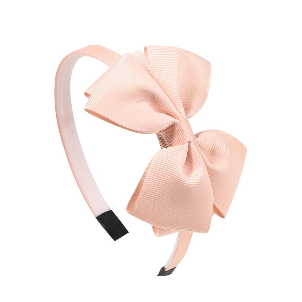 20 Colors Cute Bowknot Baby Girl Hair Band Ribbon Handmade Hair Bows Tiaras Hairbands Headbands Headwear Hair Accessories