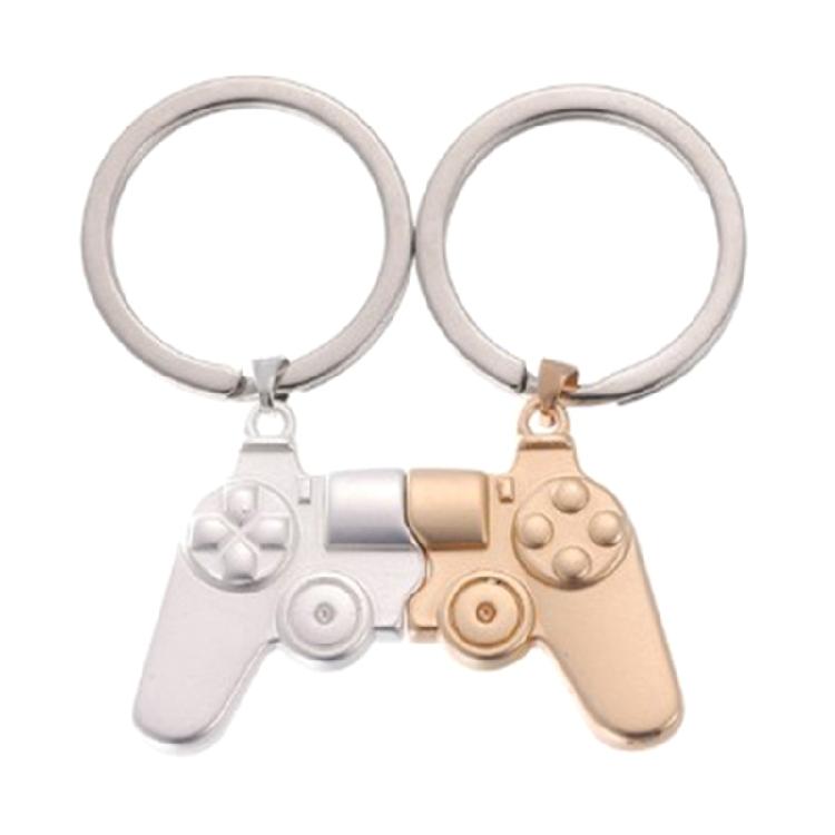2 Pcs Keychain Gamer for Key Ring for Key Chain Game Controller Jewelry Magnet K