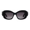 Dior Clover Logo Design Square Sunglasses Women Sunglasses Glossy-Black DCLVS3FXR_10A1