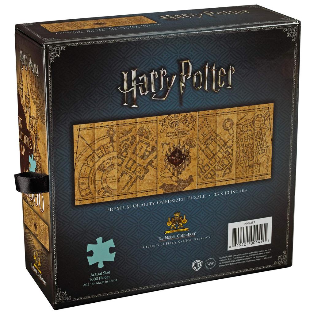 Noble Collection - Puzzle Harry Potter - Carte Du Maraudeur 1000Pcs - 0849421004491