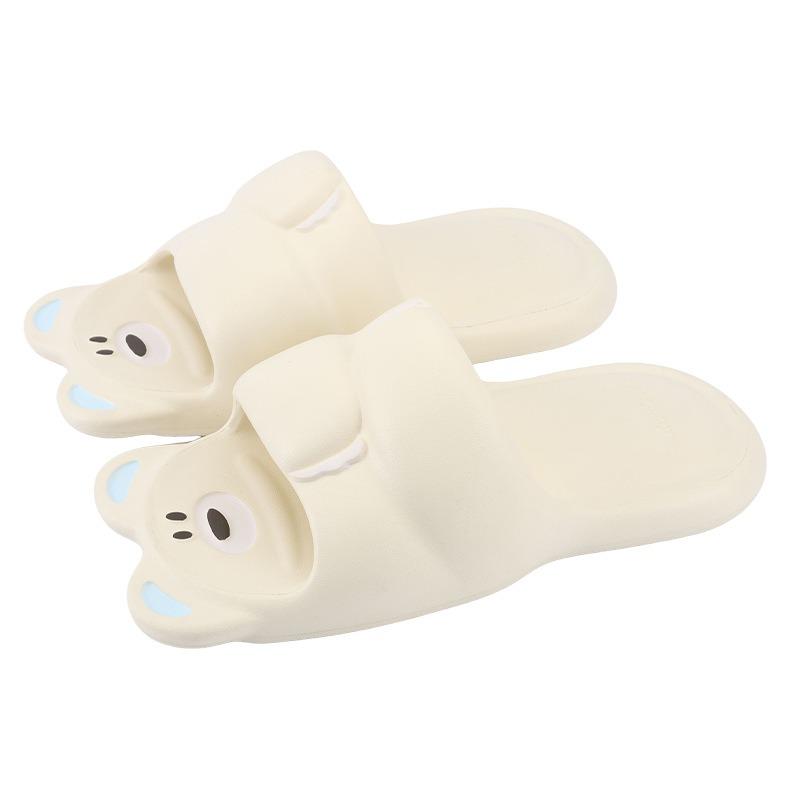 Ugly cute funny cool slippers women summer wear cartoon cute indoor home bathroom bath thick bottom non-slip slippers