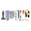 20PCS Phone Disassembly Repair Tool Stainless Steel Tweezers Ergonomic Electronic Maintenance Cleaning Kit