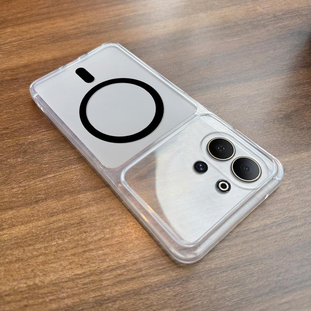 Case for TECNO SPARK Go 3,POP 20 Anti-Fingerprint Matte Cover Big Camera Window Clear Edge Casing