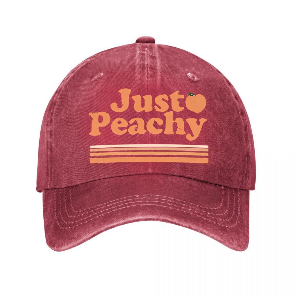 Just Peachy Pink Hat New Vintage Washed Cotton Baseball Cap Parent Kids Sun Hats