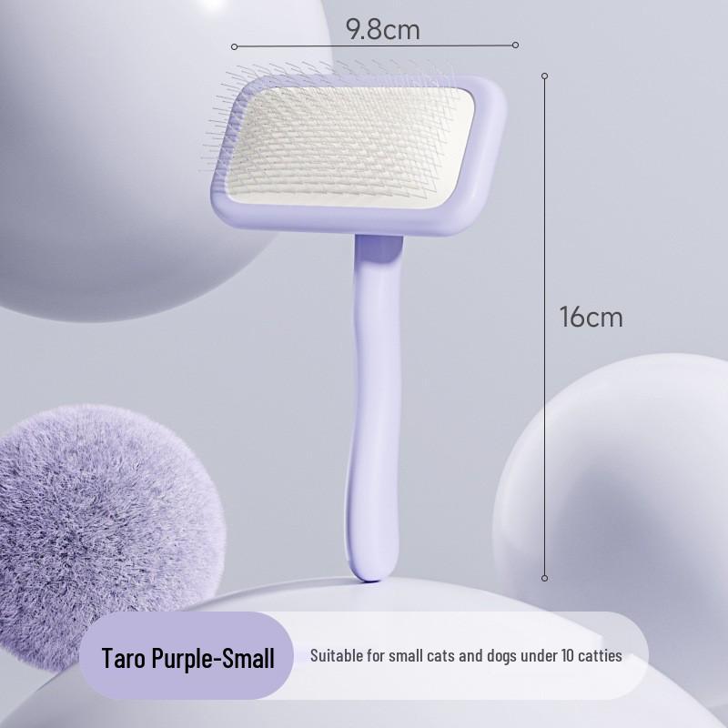 Pet & Dog Deshedding Comb: Cat Needle Brush for Fur Removal Undercoat Rake