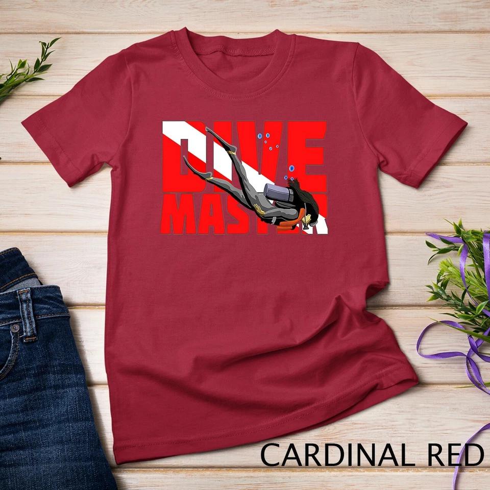 Woman Scuba Diving Dive Master T-Shirt Unisex T-shirt 2 XL