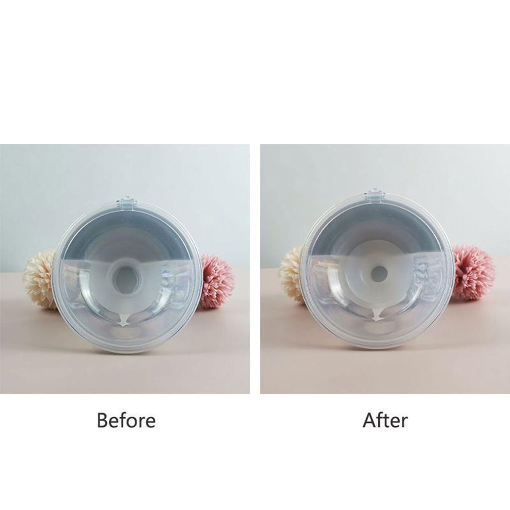 Adaptor de corn pentru pompă de sân din silicon Inserție de flanșă pentru pompa de sân universală Inserție de parte a pompei Îmbunătățiți eficiența pompei