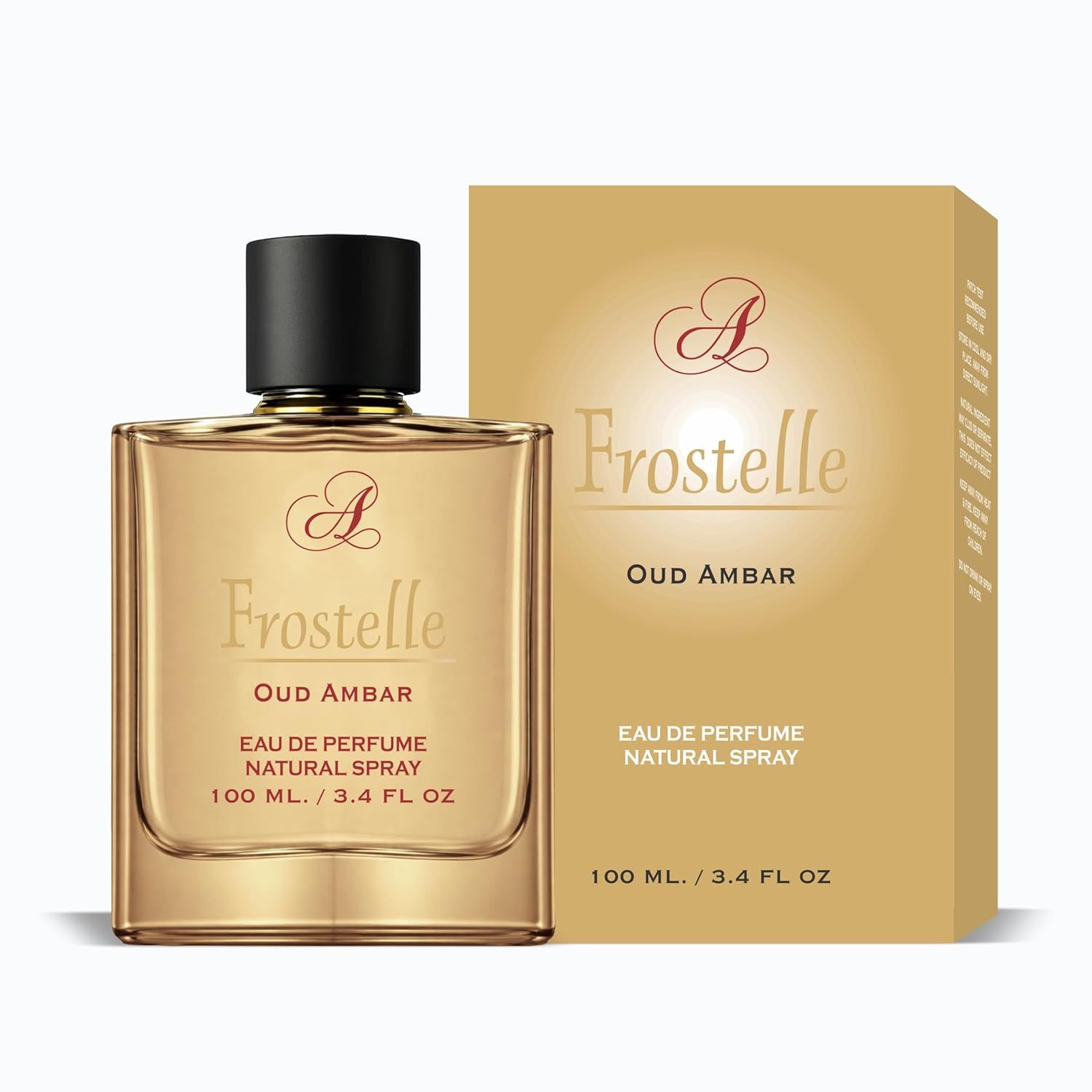 

Amber Oud Perfume Eau de Parfum – Long-Lasting Oriental Woody Fragrance for Men & Women, Luxury Arabian Scent 100ML