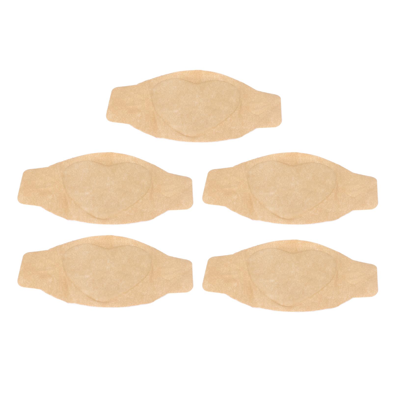 5pcs Moxibustion Heating Patches Self Heating Uterus Abdomen Warming Pain Relief Herbal Body Care Sticker