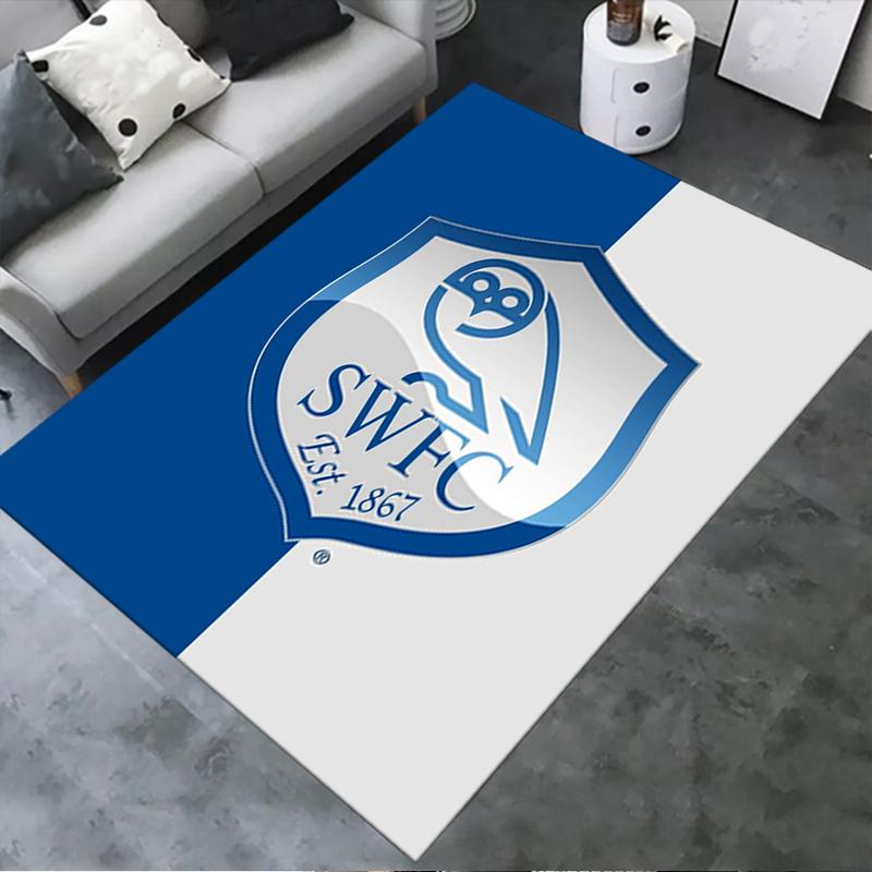 2025 New sheffield wednesday Carpet Rug for Living Room Bedroom Home Sofa Decoration,Kids play Non-slip Floor Mat84