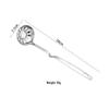 Stainless Steel Kitchen Utensil Set: Soup Ladle, Slotted Spoon, Wall Hanging Hot Pot Spoon, Long Handle, Thickened Design
