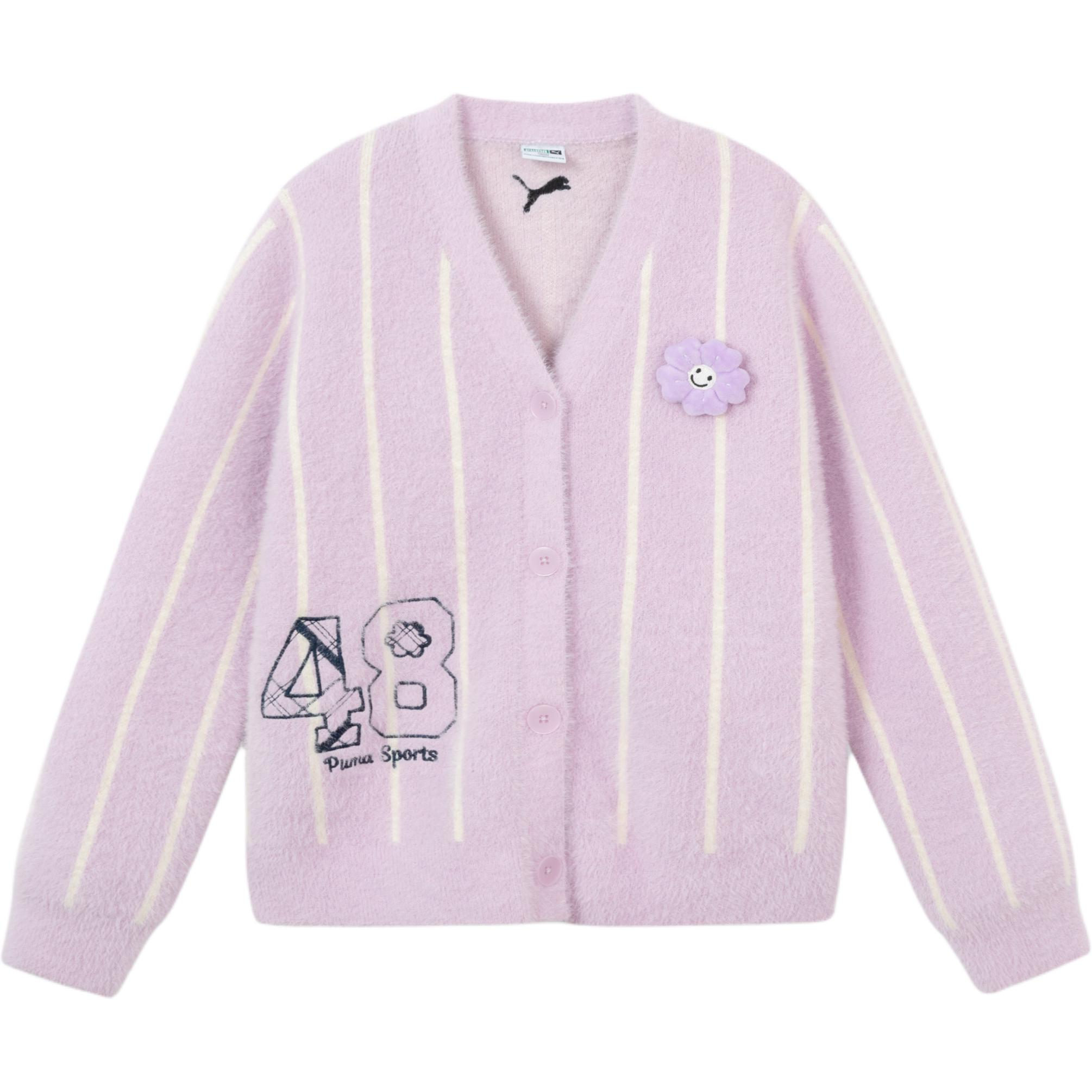 PUMA Sweater Sportstyle Purple Flower Tones Kids 353425103002-00370 110