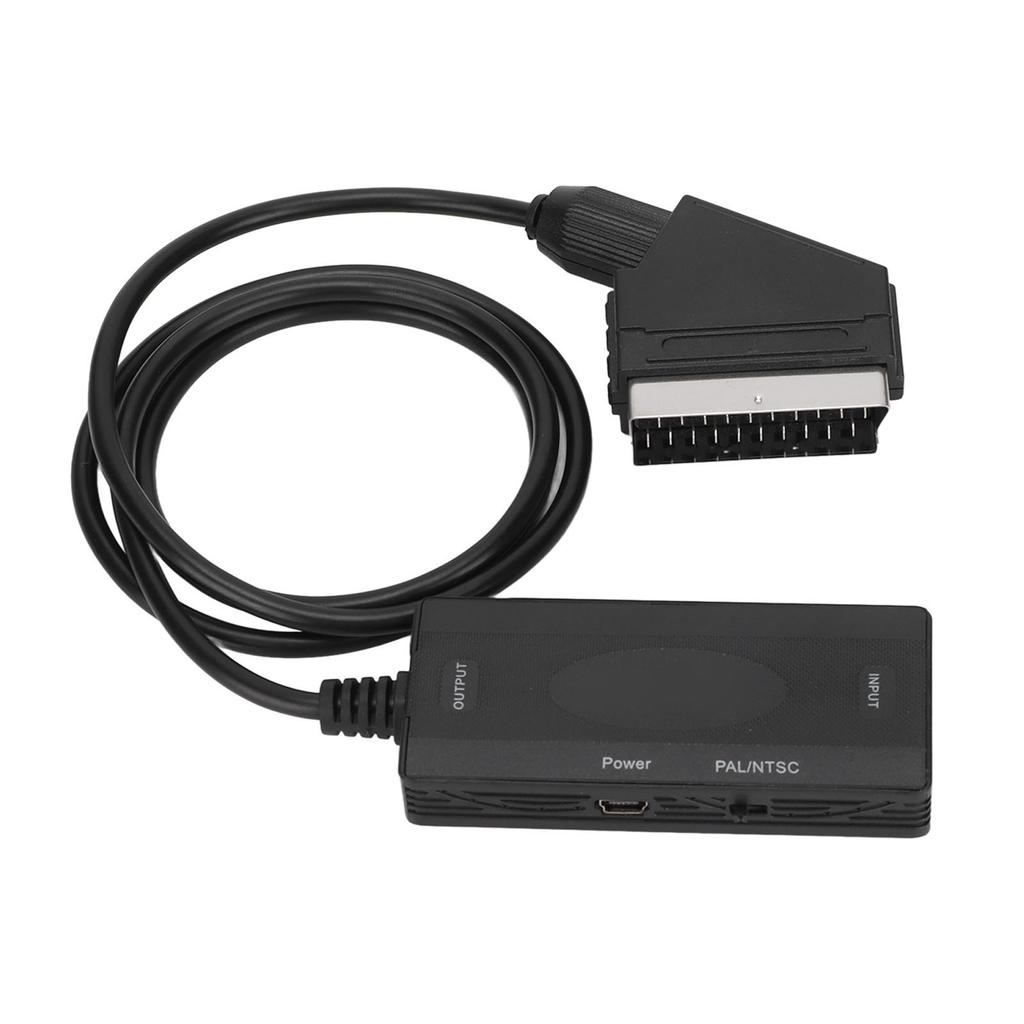 HD Multimedia Interface to SCART Converter Full HD 720P 1080P AV Adapter for HDTV Monitor Projector
