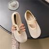 Fashion Flat Versatile Mesh Women Outside Breathable Wrapped Head Soft Sole Two-Wear Slippers Hollow Summer New Sandals