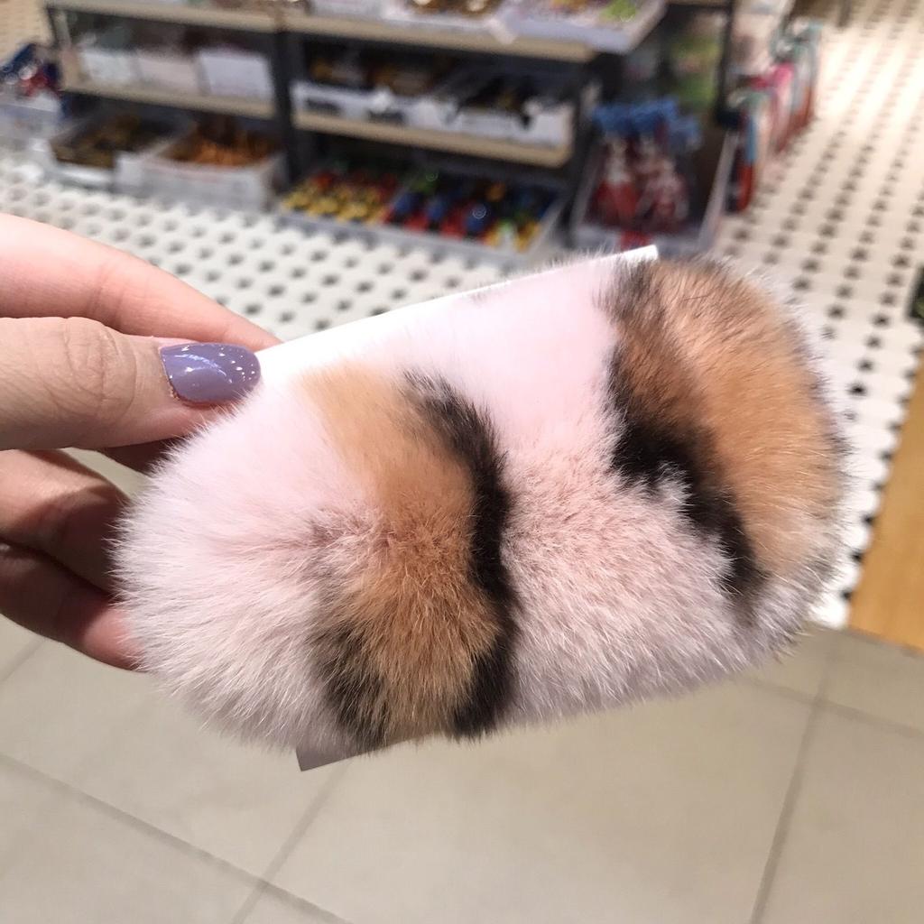 Real Rabbit Fur, Fur, Headband, Hat, Women's Autumn and Winter Forehead To Keep Warm, Going Out, Headgear, Headgear, Women's Hair Band, Plush Headband