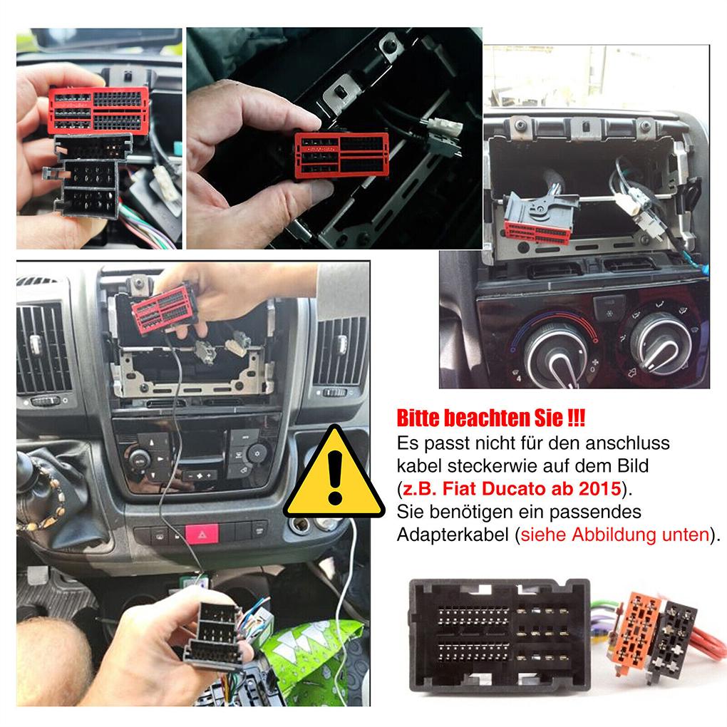 For Fiat Ducato Citroen Jumper Android 13 9 Inch Wireless Carplay Car Radio GPS Navi WIFI AHD Camera Built-in DAB Android Auto