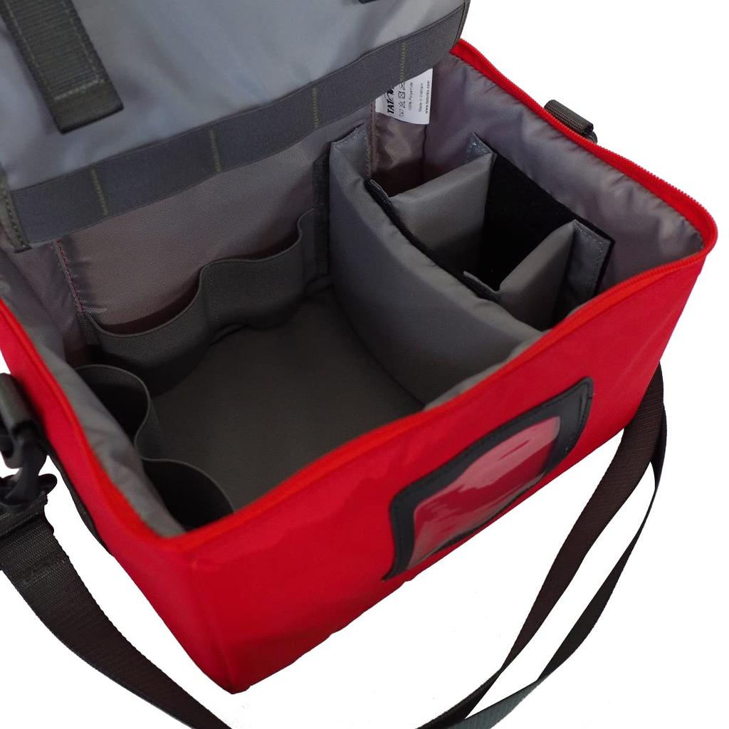 TATONKA First Aid Set Bag FIRST AID FAMILY First Aid Family with Shoulder Strap Red Imported [Regular Product]