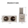 2Pcs Car Audio Power and Ground 1/0 AWG to 1/0 0 Gauge Offset Amp Input Reducers