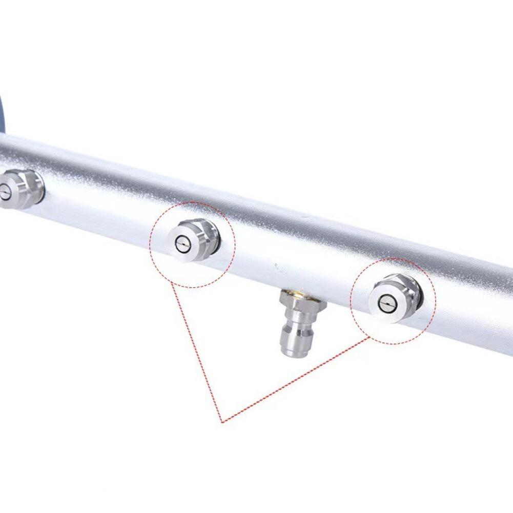 4-Port Cleaner Chassis Cleaner Professional Car Cleaning Compatible With 1 4 Inch Inlet Easy Connection Maneuverable Extension